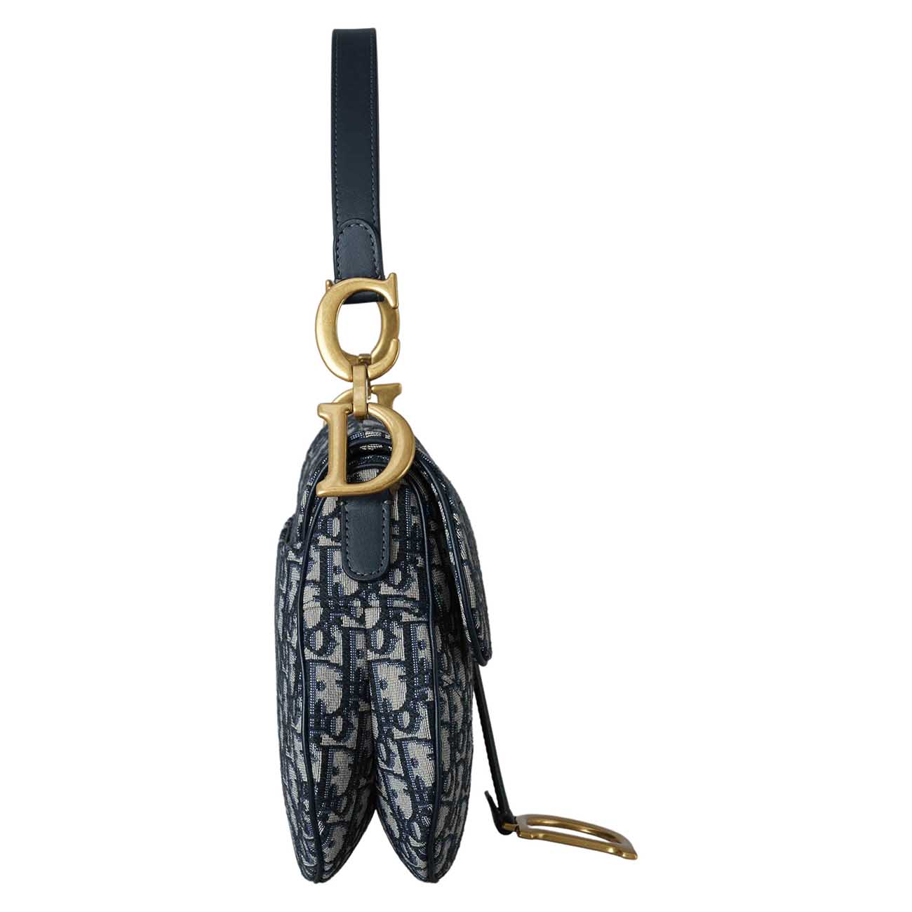 CHRISTIAN DIOR(USED)크리스찬디올 오블리크 새들백 미듐 & 스트랩